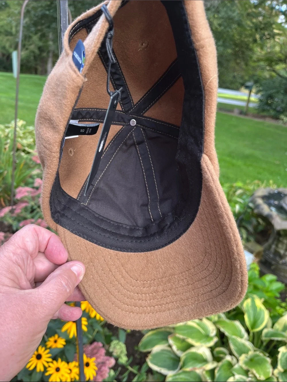 Bonobos Brown Kids Baseball Cap with Giraffe Embroidery